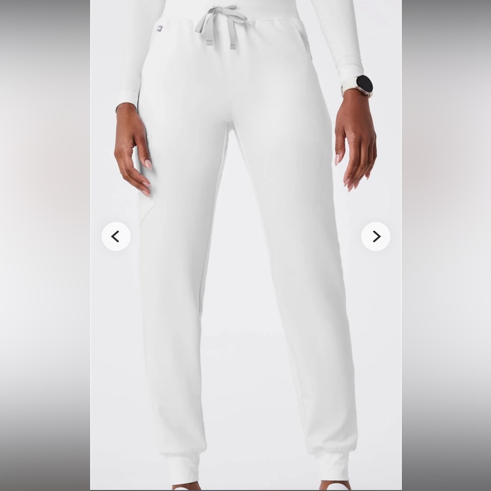 White Zamora Jogger (Xsmall)